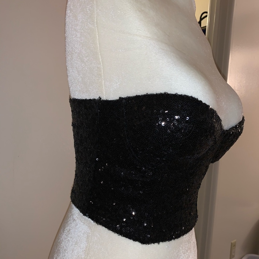 Sequins Bustier